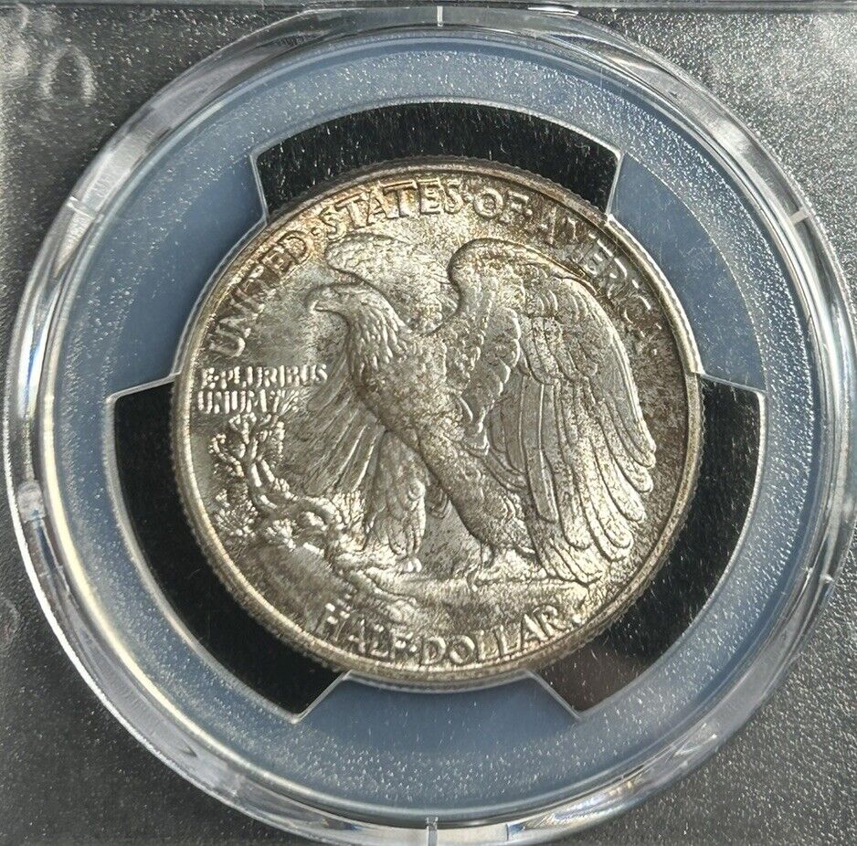 1944 50C Walking Liberty Half Dollar PCGS MS67+ CAC